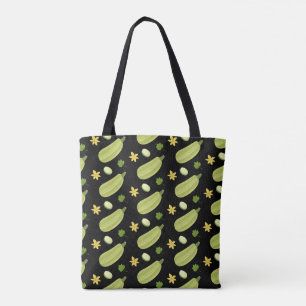 Bolso De Tela Zucchinas