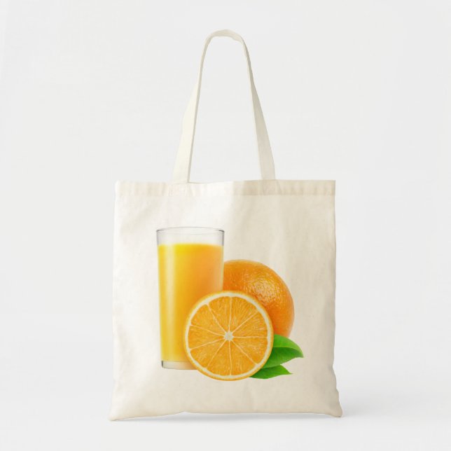 Bolso De Tela zumo de naranja (Frente)