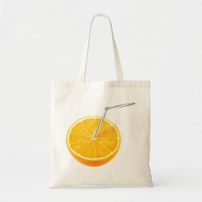 Bolso De Tela zumo de naranja (Frente)