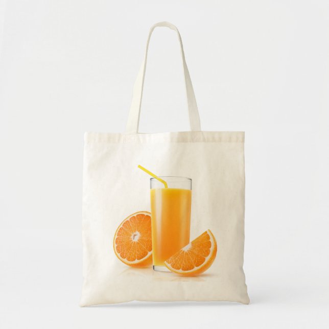Bolso De Tela zumo de naranja (Frente)