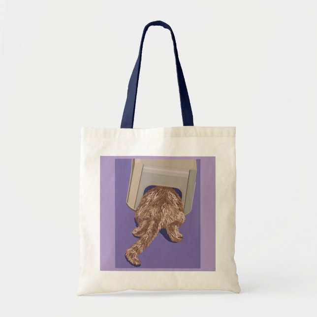 Bolso de tocado con gatos siendo gatos (Frente)