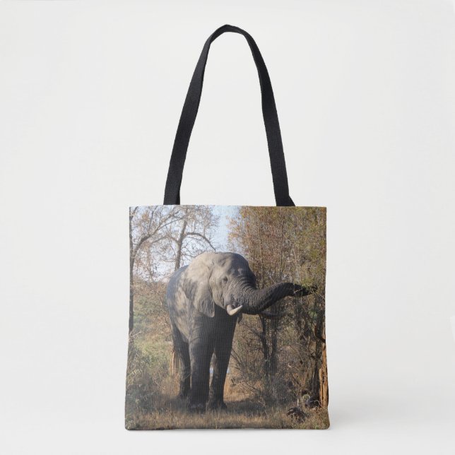 Bolso de tocado de los elefantes - frente y espald (Anverso)