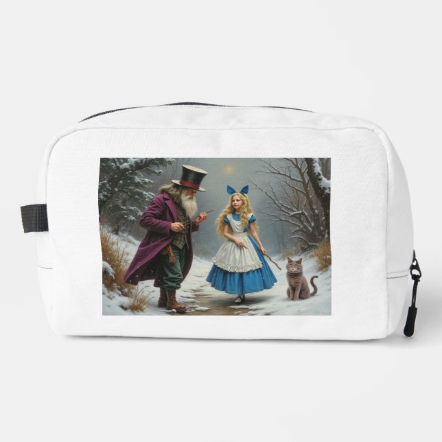 Bolso de tocador blanco de Winter Alice (Anverso)