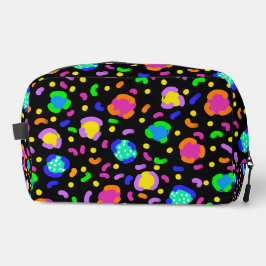Bolso de tocador Funky Neon Leopard