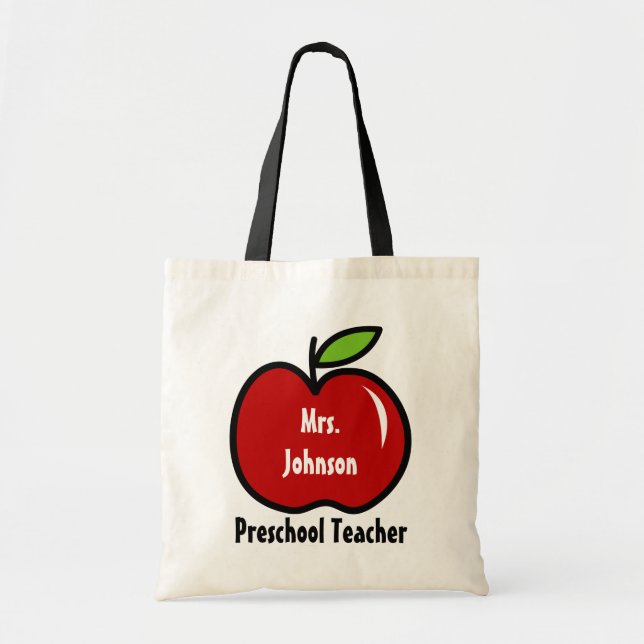 Bolso de tocino de profesor de preescolar | Person (Frente)