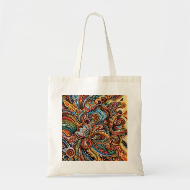 bolso de tote de presupuesto (Frente)