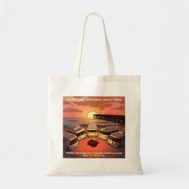 Bolso de tote del logo de la manifestación naciona