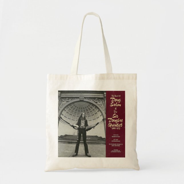 Bolso de tote Doug Sahm y SDQ (Frente)