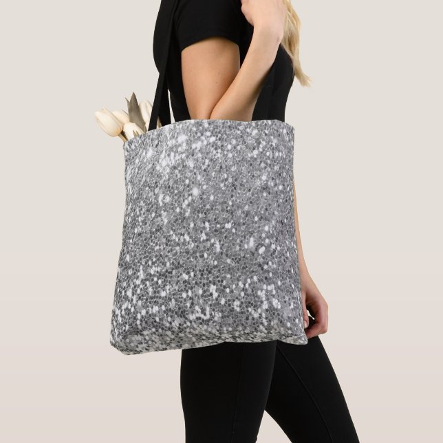 bolso de tote purpurina (Detalle)