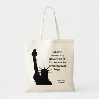 Bolso de ultramarinos de la libertad