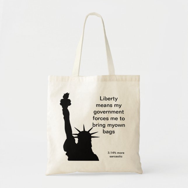 Bolso de ultramarinos de la libertad (Frente)