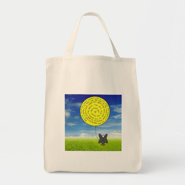 Bolso de ultramarinos del globo de Snootch (Frente)