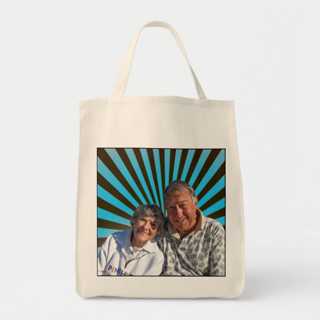 Bolso de ultramarinos del papá de la mamá (Frente)