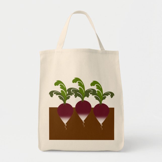 Bolso de ultramarinos del rábano (Frente)