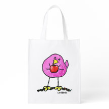 Bolso de ultramarinos reutilizable de LimbBirds