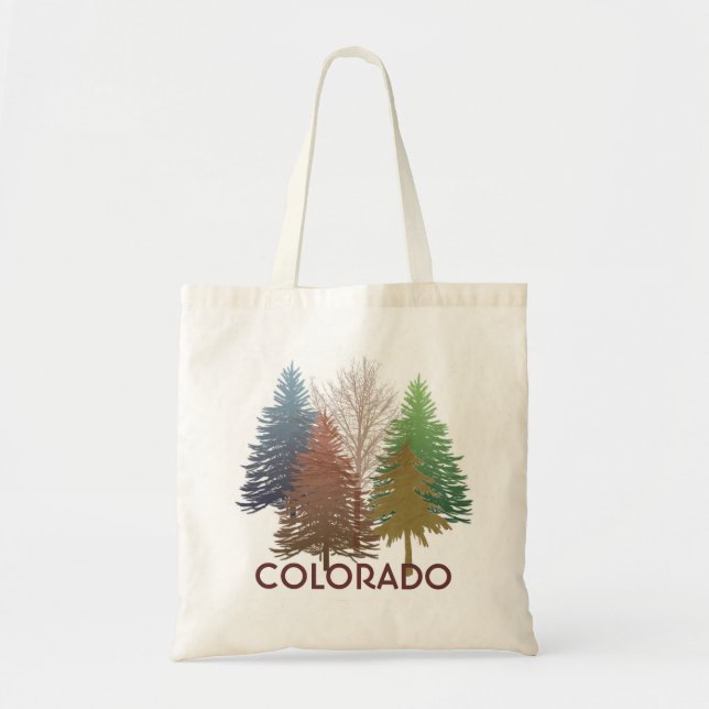 Bolso de ultramarinos reutilizable de los árboles (Frente)