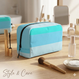 Bolso de viaje de aseo personalizado de corte y co