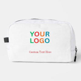 Bolso de viaje tipo Dopp con logotipo y nombre per