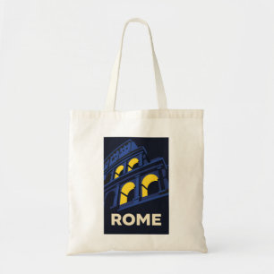 Bolso de viaje vintage de Roma Italia Bolsa de man