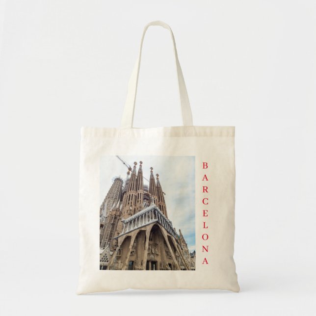Bolso de visión de la Sagrada Familia de Barcelona (Frente)