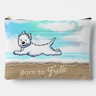 Bolso de Westie NACIDO PARA JUGAR Imprimir Coser