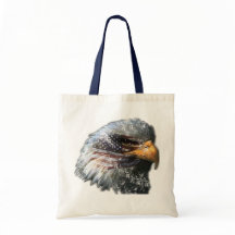 Bolso del águila calva del vintage