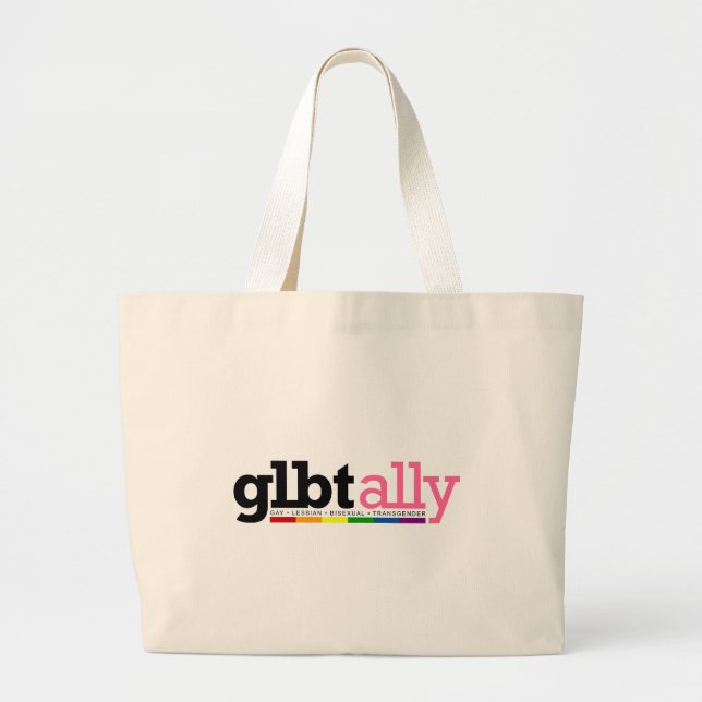 Bolso del aliado de GLBT (Frente)