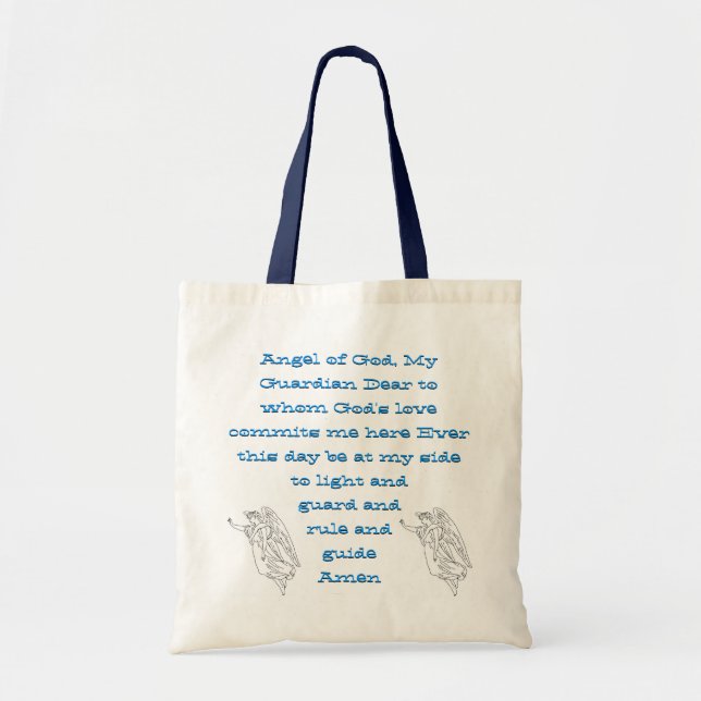 Bolso del ángel de guarda (Frente)