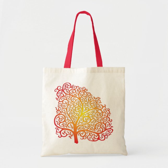 Bolso del árbol de CurliQ de la llama (Frente)