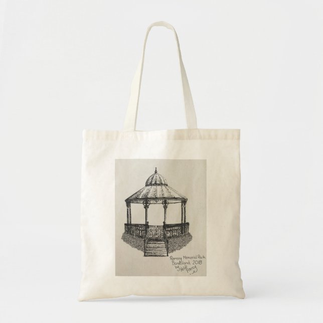 Bolso del Bandstand de Romsey Memorial Park (Frente)