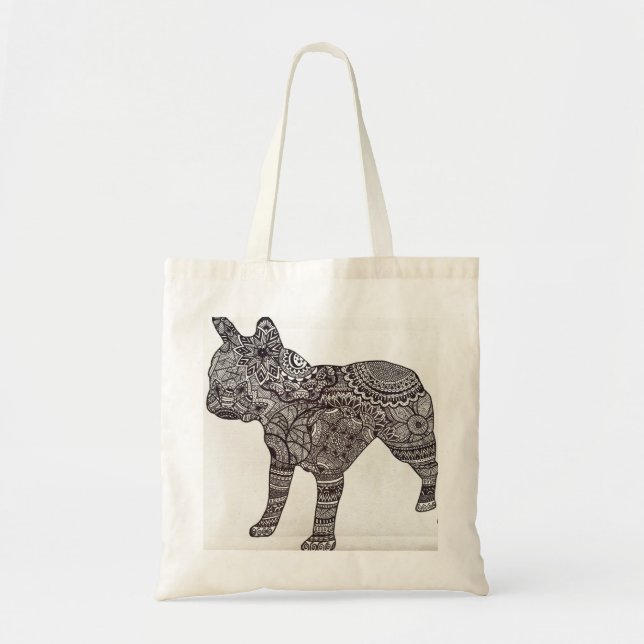 Bolso del bulldog francés (Frente)