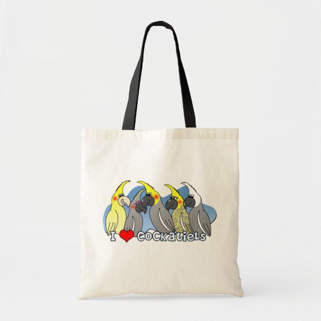 Bolso del Cockatiel de las mutaciones del color (Frente)