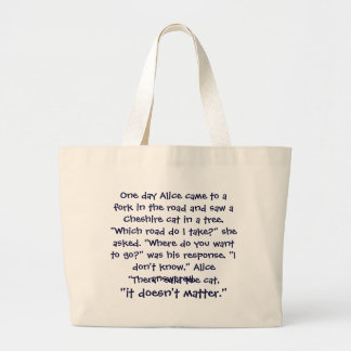 Bolso del consejo del gato de Cheshire