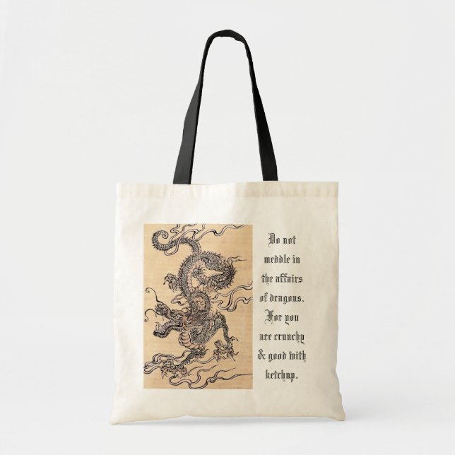 Bolso del dragón (Frente)