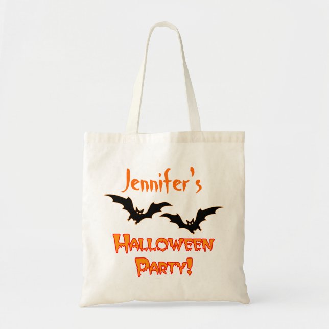 Bolso del favor de fiesta de Halloween (Frente)