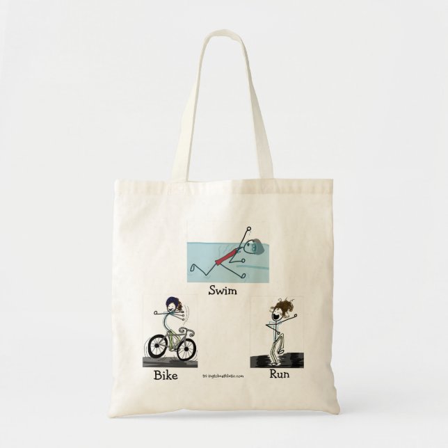 Bolso del funcionamiento de la bici de la nadada (Frente)