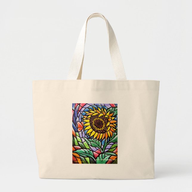 Bolso del girasol - belleza de 281 girasoles (Frente)