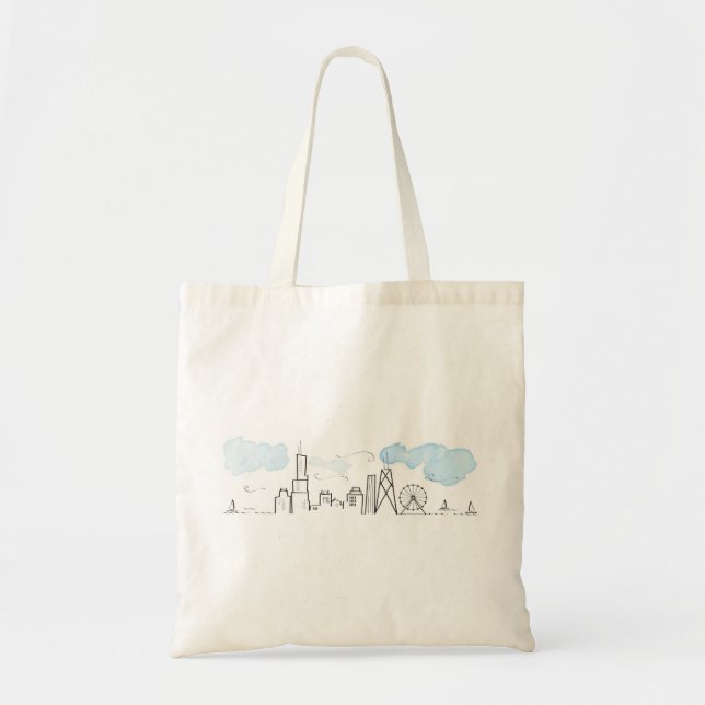 Bolso del horizonte de Chicago (Frente)