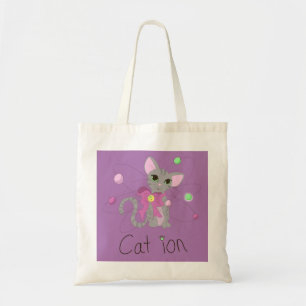 Bolso del ion del gato