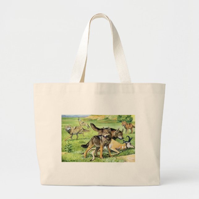 Bolso del lobo y del coyote (Frente)