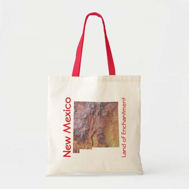Bolso del mapa de New México (Frente)