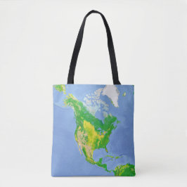 Bolso del mapa de utilización del suelo de