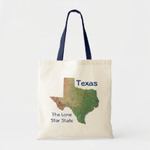 Bolso del mapa del Texan