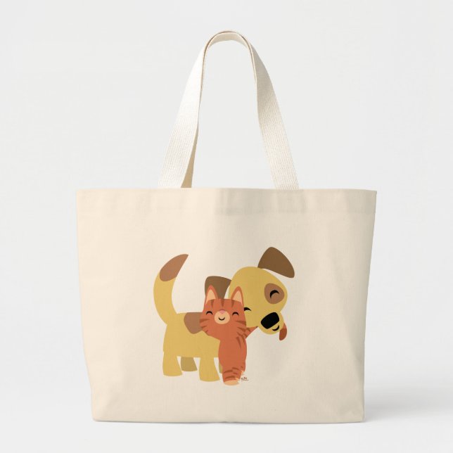 Bolso del personalizado del dibujo animado del (Frente)