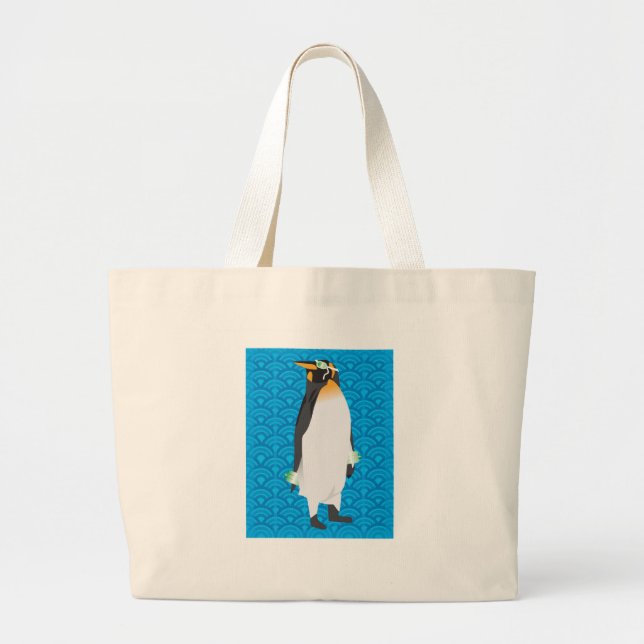 Bolso del pingüino de la natación (Frente)