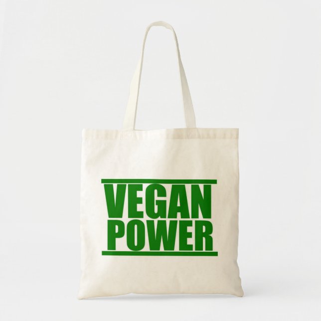 Bolso del poder del vegano (Frente)