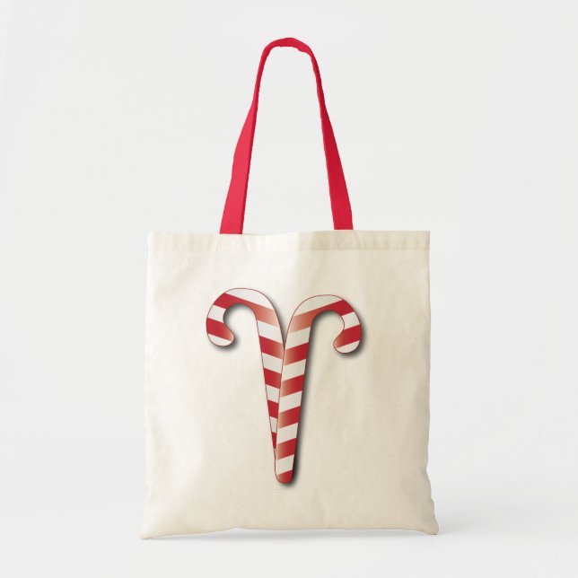 Bolso del regalo de vacaciones de los bastones de (Frente)