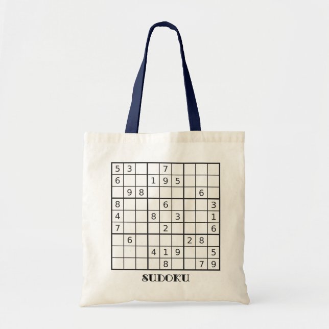 BOLSO DEL ROMPECABEZAS DE SUDOKU (Frente)