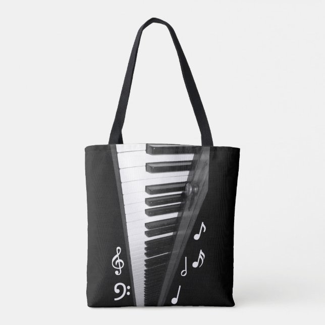 Bolso del teclado de piano (Reverso)