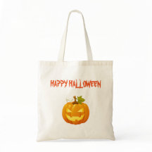 Bolso del truco o de la invitación de Halloween